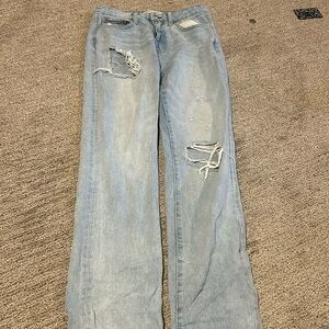 Ripped jeans from Flying monkey. Worn once. In great condition.